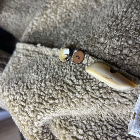 Dana Buchman Faux Suede Shearling Coat - Picture 11 of 13